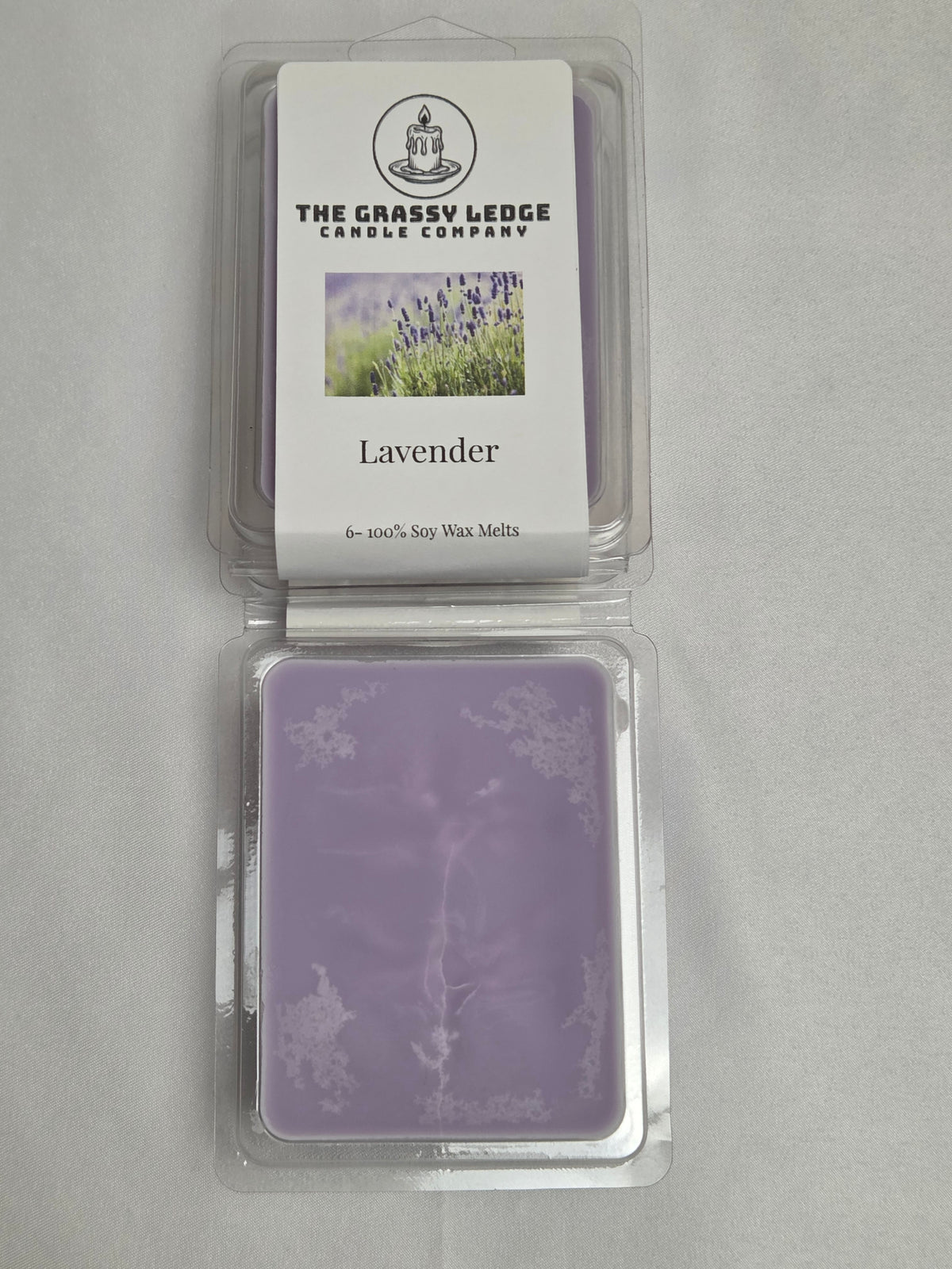 The Grassy Ledge Candle Company Lavender Wax Melt