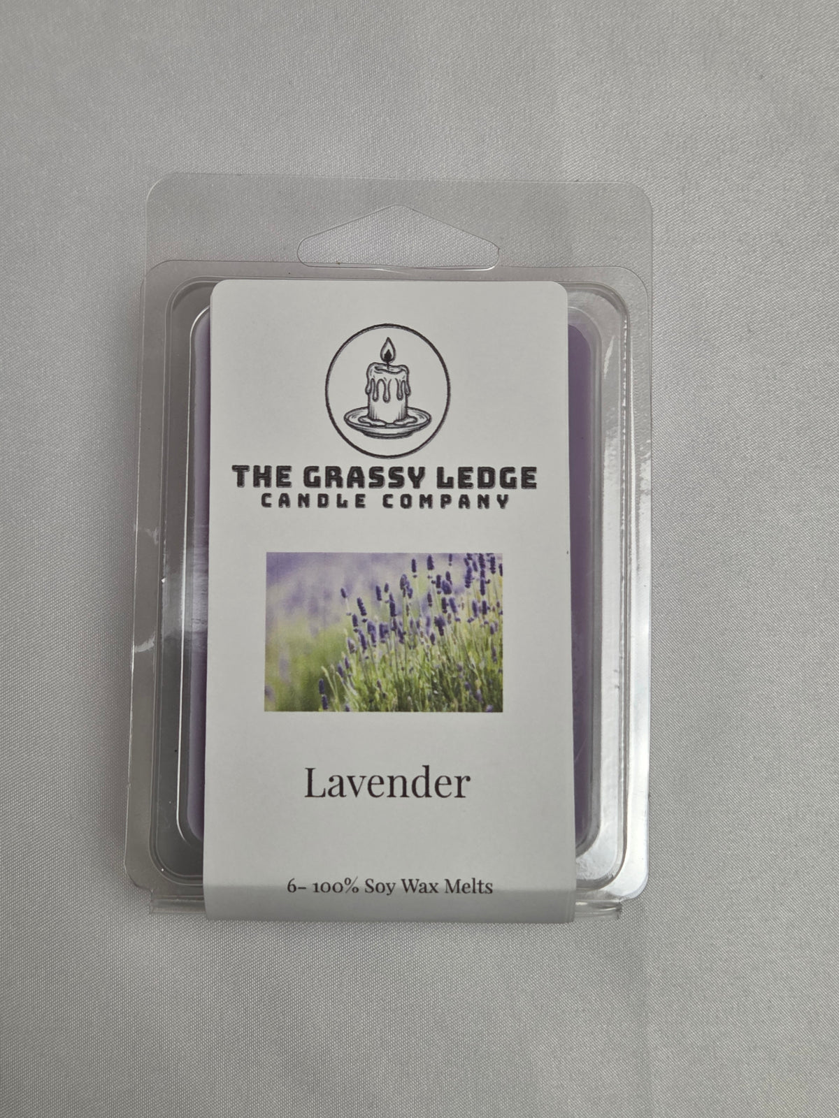 The Grassy Ledge Candle Company Lavender Wax Melt
